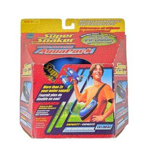 Hasbro Super Soaker Max Infusion Aqua Pack – 2005 – 50 oz Capacity NEW & SEALED